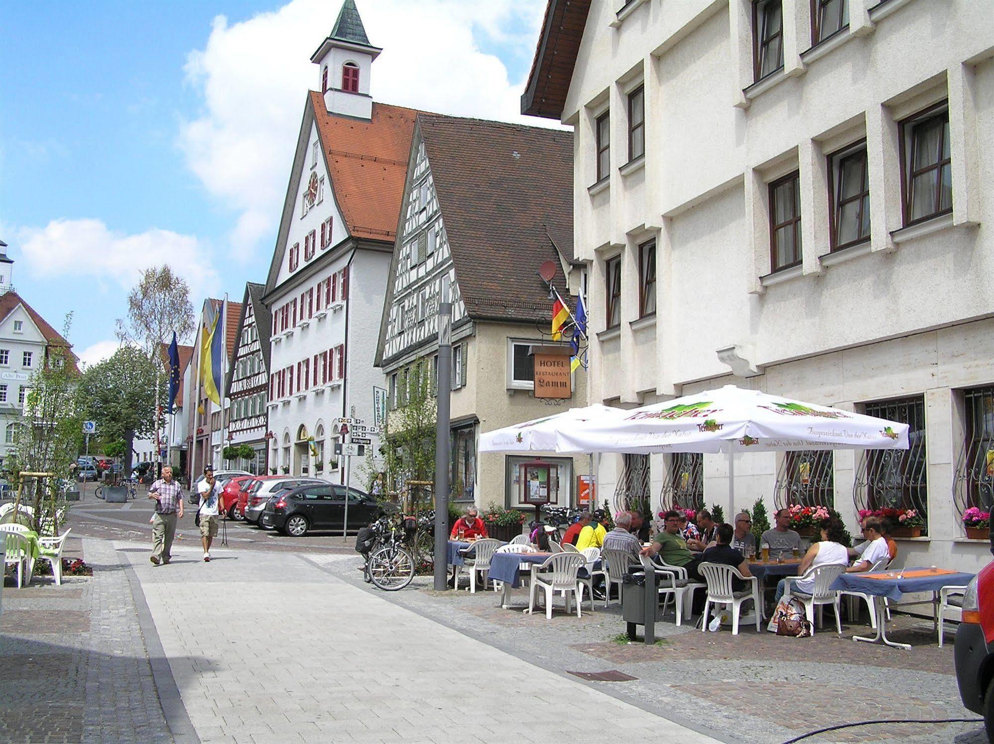 Hotel Und Restaurant Lamm Giengen an der Brenz Eksteriør billede