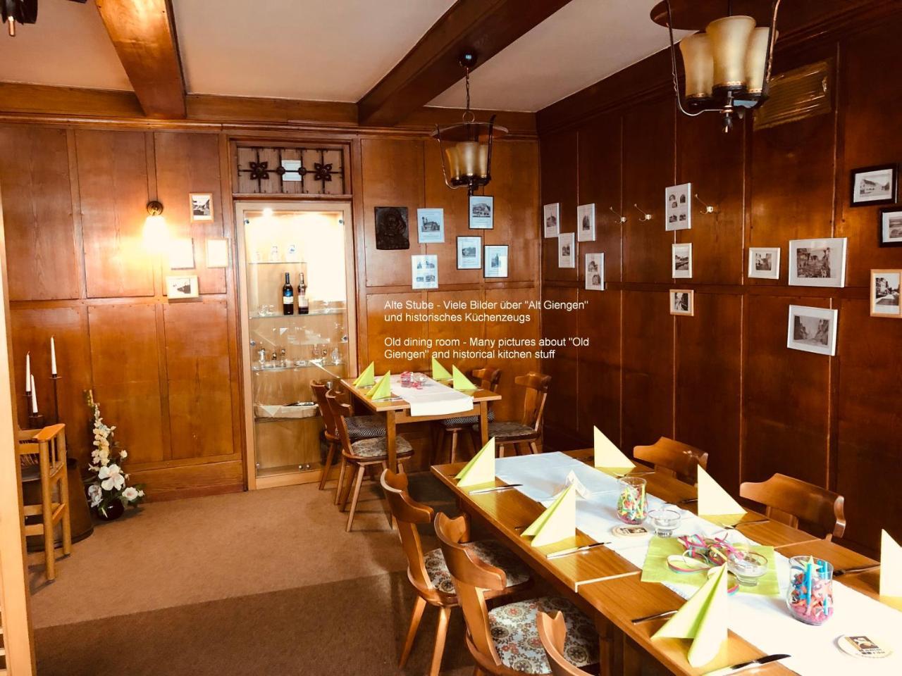 Hotel Und Restaurant Lamm Giengen an der Brenz Eksteriør billede